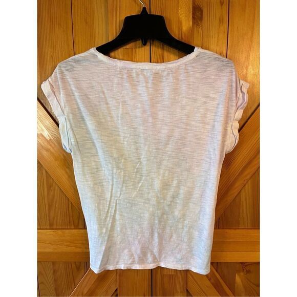 Lucky Brand Pastel Tie-Dye Twist-Front T-Shirt Size Small (2759) - Picture 5 of 5